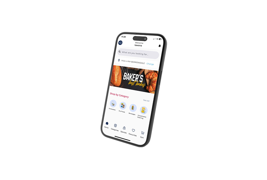 TM Pick n Pay Mobile App.